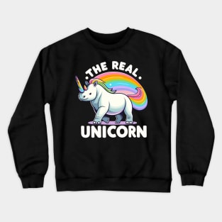 The Real Unicorn: Rhino Crewneck Sweatshirt